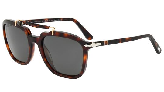 Lunettes de soleil Persol Mixte Écaille Carré PO0203S Trois-Quart