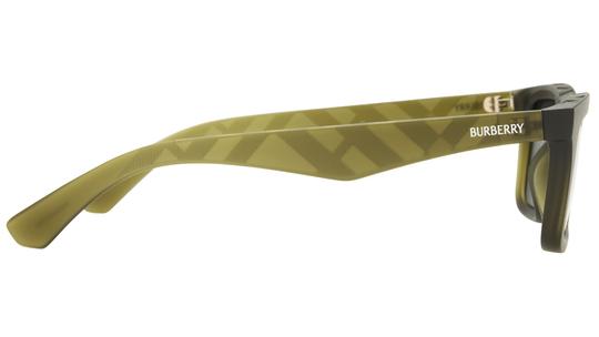 Lunettes de soleil Burberry Homme Vert Rectangle BE4475U Droite