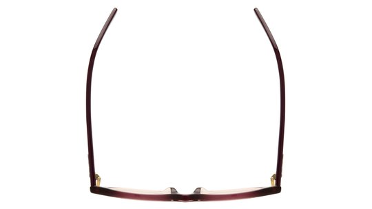 Lunettes de vue Chloé Femme Rouge Ronde Ch0271O Dessus