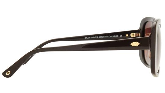 Lunettes de soleil Signature Krys Femme Marron Rectangle skj2610-d Droite