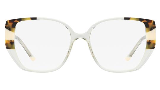 Lunettes de vue Signature Krys Femme Vert Papillon Kis2609 Face