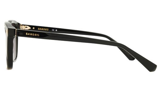 Lunettes de soleil Sandro Femme Noir Carré SD6099 Gauche