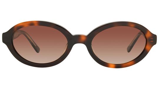 Lunettes de soleil Signature Krys Femme Écaille Ovale skj2617-d Face