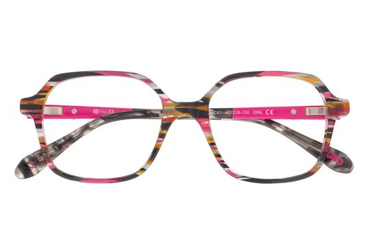 Lunettes de vue Barbie  Noir Carré BAAA072C61 Face