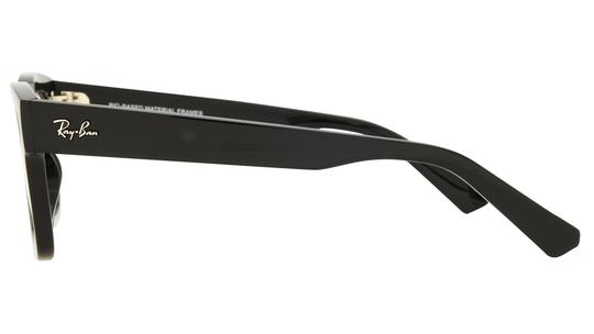 Lunettes de vue Ray-Ban Mixte Noir Rectangle RX7217 Gauche