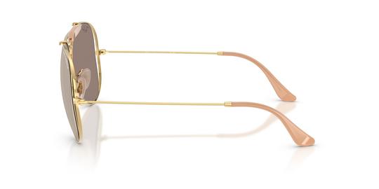 Lunettes de soleil Ray-Ban Mixte Or Aviateur RB3029M Gauche
