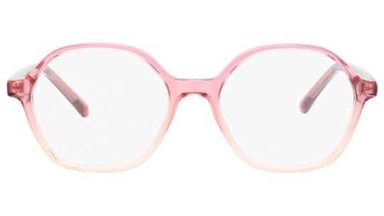 Lunettes de vue têtes à TETES Enfant Rose Tonneau Tat2604E+ Face