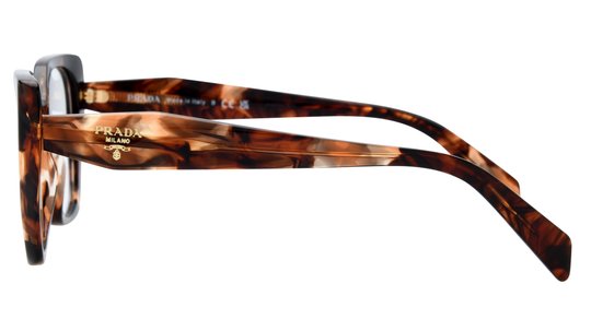 Lunettes de vue Prada Femme Écaille Papillon Pr18Wv Gauche