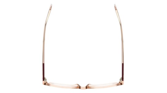 Lunettes de vue Krys Origine Femme Rose Carré Kor2402 Dessus