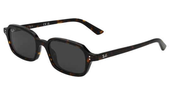 Lunettes de soleil Ray-Ban Mixte Écaille Rectangle RB4455 Trois-Quart