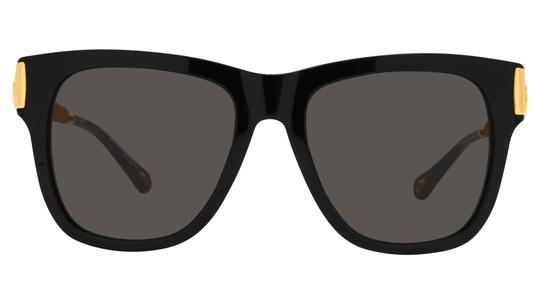 Lunettes de soleil Chloé Femme Noir Papillon ch0349s Face