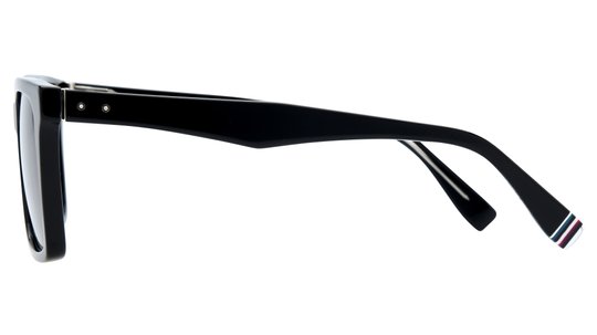 Lunettes de soleil Tommy Hilfiger Homme Noir Rectangle Th2067/S Gauche