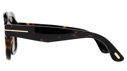 Lunettes de soleil Tom Ford Femme Écaille Aviateur FT1324 Gauche