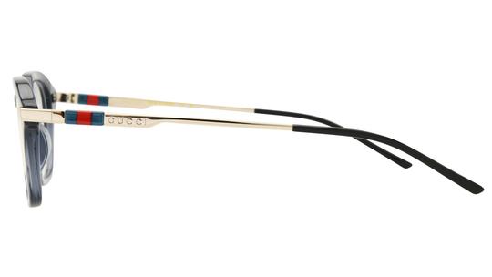 Lunettes de vue Gucci Homme Bleu Carré GG1891O Gauche