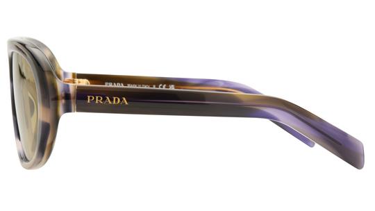 Lunettes de vue Prada Femme Marron Aviateur Prc05S Gauche