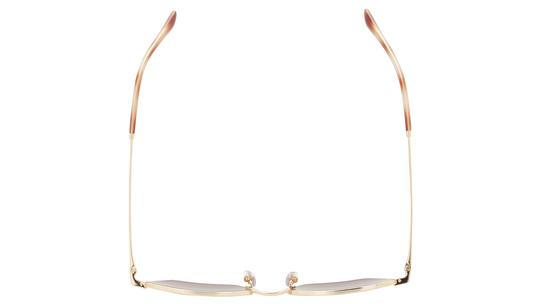 Lunettes de soleil Ray-Ban Mixte Or Papillon rb3783 Dessus