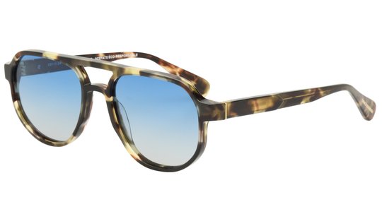 Lunettes de soleil French Disorder Mixte Écaille Aviateur Fd2501/S Trois-Quart