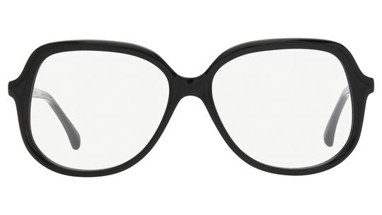 Lunettes de vue Maje Femme Noir Ronde MJ1096 Face