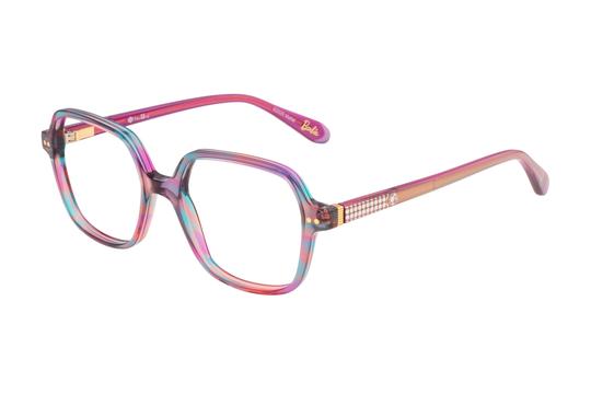 Lunettes de vue Barbie  Violet Carré BAAA058C68 Gauche