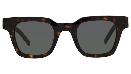 Lunettes de soleil Saint Laurent Femme Écaille Rectangle sl Face