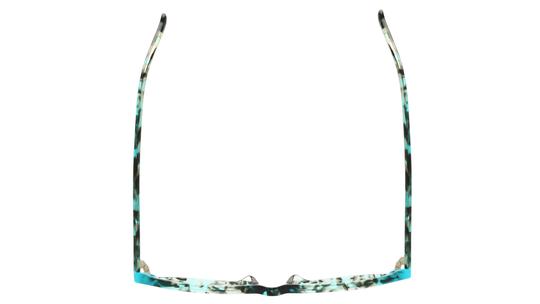 Lunettes de vue Signature Krys Femme Bleu Ovale Kis2404 Dessus