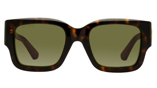 Lunettes de soleil Gucci Femme Écaille Carré Gg1663S Face