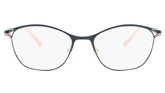 Lunettes de vue Baïa Femme Bleu Rectangle baa2603 Face