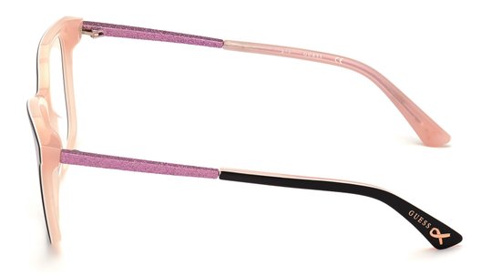 Lunettes de vue Guess Femme Noir Carré Gu2835 Gauche