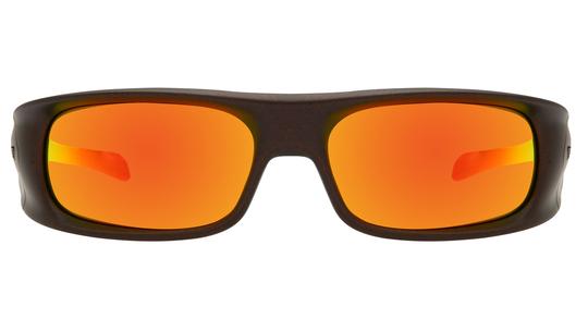 Lunettes de soleil Oakley Mixte Gris Rectangle 0Oo9522 Face