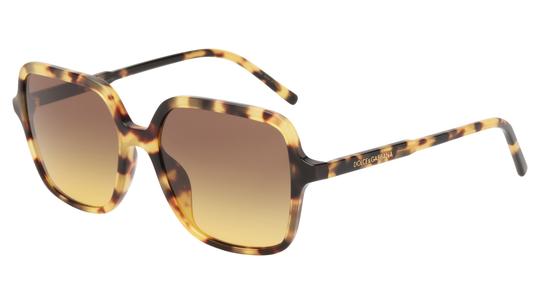 Lunettes de soleil Dolce&Gabbana Femme Écaille Carré dg4539 Trois-Quart