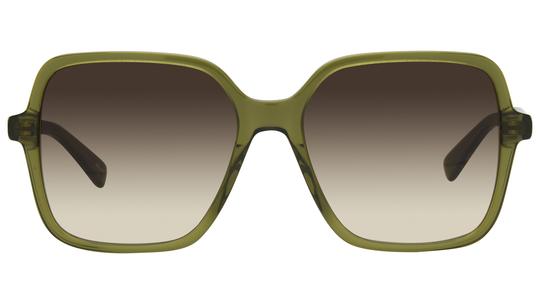 Lunettes de soleil Longchamp Femme Vert Carré lo808s Face