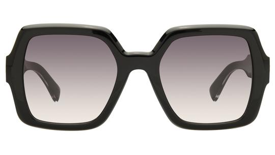 Lunettes de soleil Longchamp Femme Noir Oversize LO790S Face