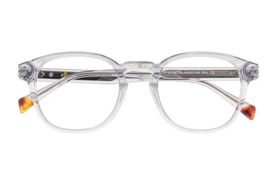 Lunettes de vue Eleven Paris  Transparent Rectangle EPAA149C90 Face