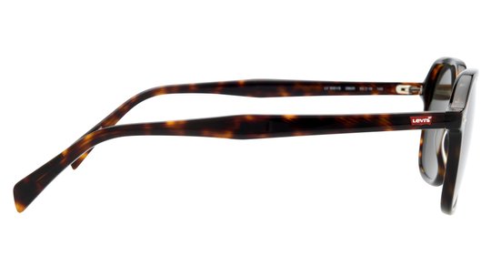 Lunettes de soleil Levi's Mixte Écaille Pantos Lv5051/S Droite