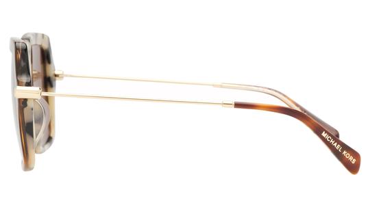 Lunettes de soleil Michael Kors Femme Écaille Carré mk2247u Gauche