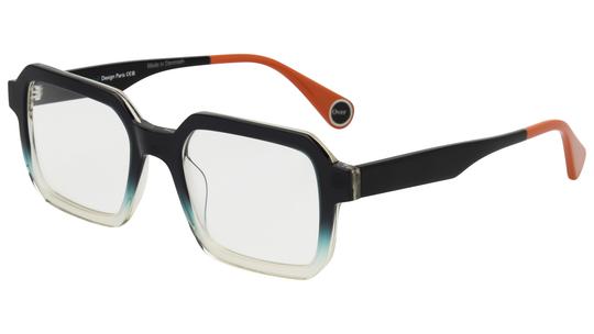 Lunettes de vue WOOW Homme Bleu Rectangle GAME Trois-Quart