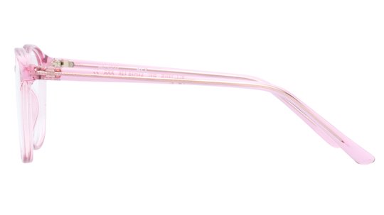 Lunettes de vue Alternance Femme Rose Carré Alt23106 Gauche