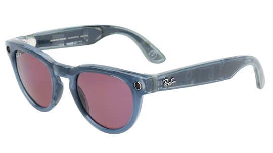 Lunettes de soleil Ray-Ban Mixte Bleu Pantos Rw4009 Trois-Quart