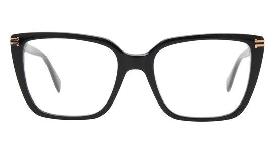 Lunettes de vue Marc Jacobs Femme Noir Rectangle Mj1107 Face