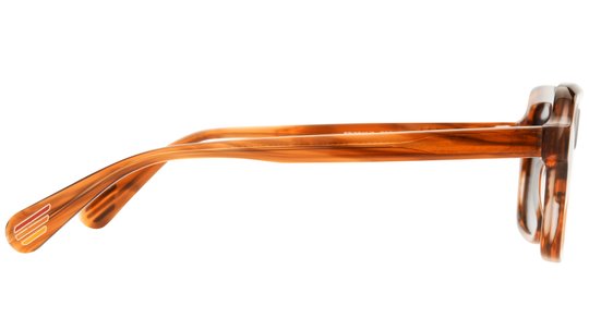 Lunettes de soleil French Disorder Mixte Orange Rectangle Fd2511/S Droite