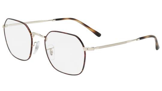 Lunettes de vue Ray-Ban Mixte Argent Carré Rx3694V Trois-Quart