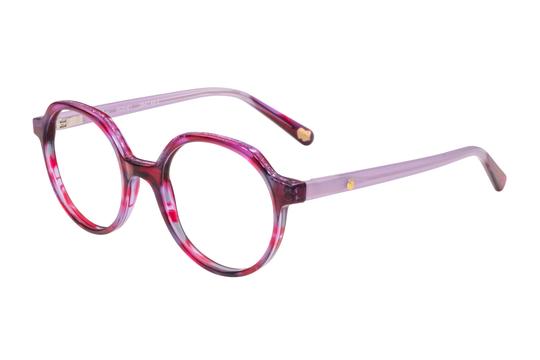 Lunettes de vue Disney Princesses  Violet Rond DPAA248D42 Gauche