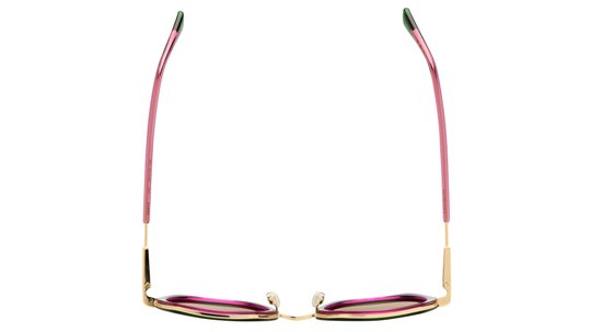 Lunettes de soleil Etnia Barcelona Femme Vert Ronde Baeza Dessus