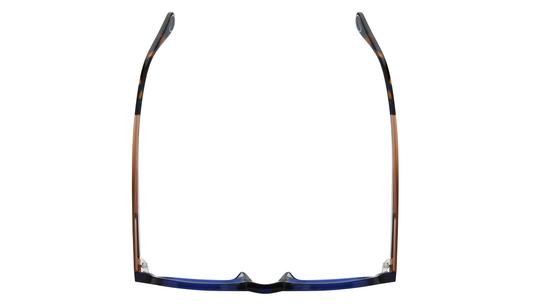 Lunettes de vue WOOW Homme Bleu Rectangle GAME Dessus