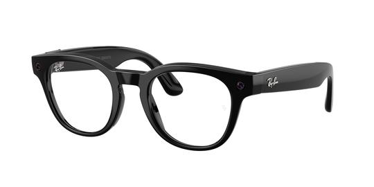 Lunettes de vue Ray-Ban Meta Mixte Noir Pantos Rw7002 Droite