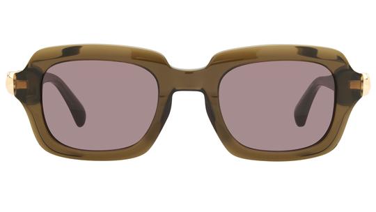 Lunettes de soleil Sandro Femme Vert Carré SD6102 Face