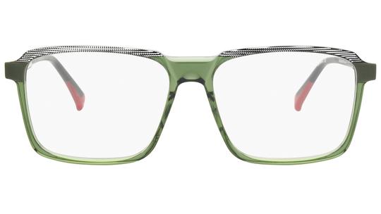 Lunettes de vue Etnia Barcelona Homme Vert Rectangle strosa Face