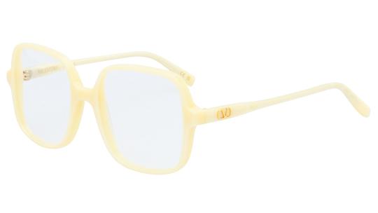 Lunettes de vue Valentino Femme Blanc Carré Vg0021O Trois-Quart