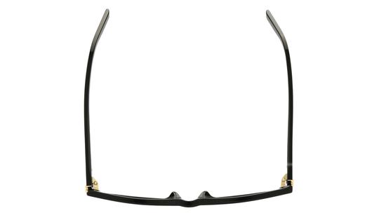 Lunettes de soleil Saint Laurent Femme Noir Ronde slm148 Dessus