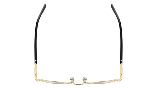 Lunettes de soleil Persol Mixte Or Rectangle PO1022S Dessus